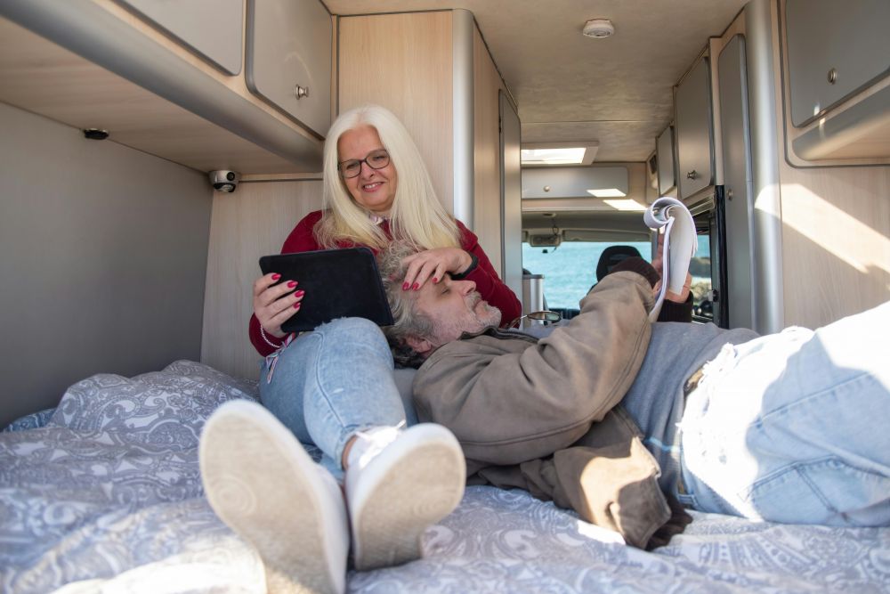 Husvagnar i olika modeller för campinglivet
